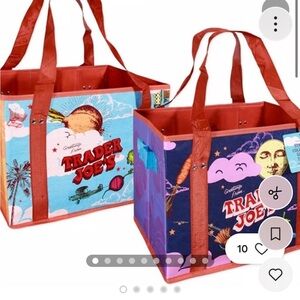 Trader Joe's Collapsible Celestial Tote Bag